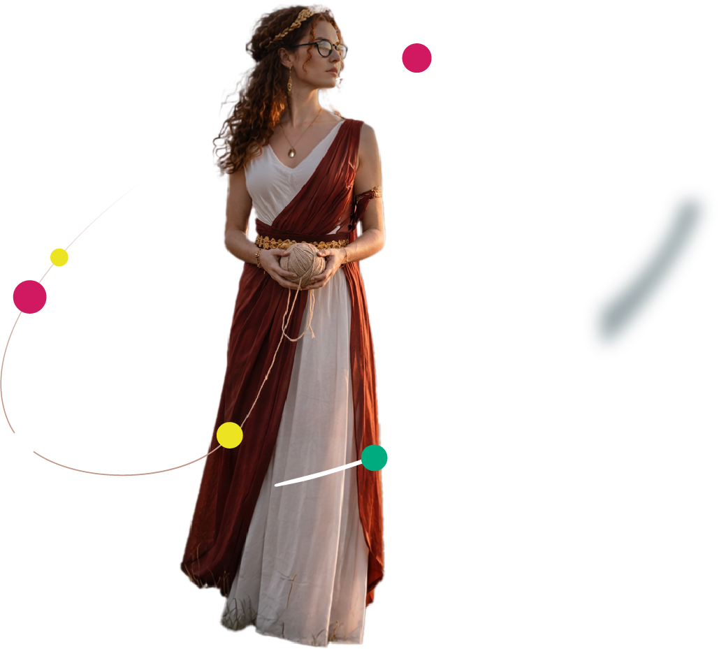 Arianna, il suo filo e gli elementi del sistema orrientati